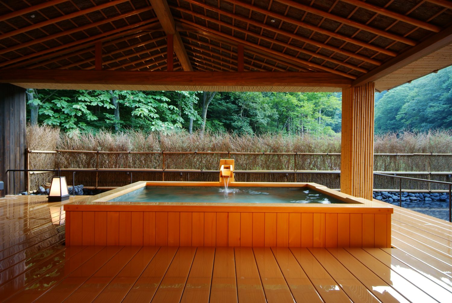 private in suite ryokan hot spring bath kinosaki Onsen